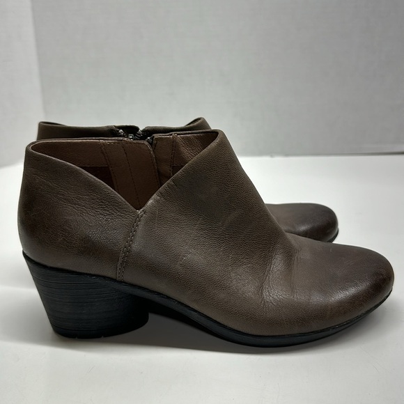 Dansko Raina Ankle Boot Boots Burnished Calf Chestnut Brown Leather 36 5.5 - 6 - Picture 2 of 11